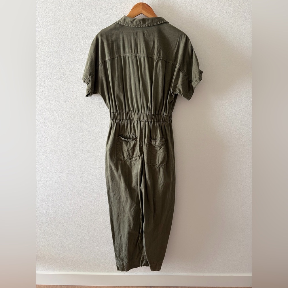 Universal Thread Olive Green Jumpsuit - Picture 2 of 3